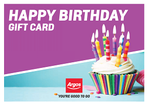 Argos Happy Birthday Wallet
